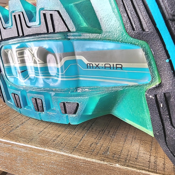 NIKE AIR MAX ELITE 2002 – Vintage NIB, running shoes, grey/blue/turq, size  10 - Picture 16 of 17